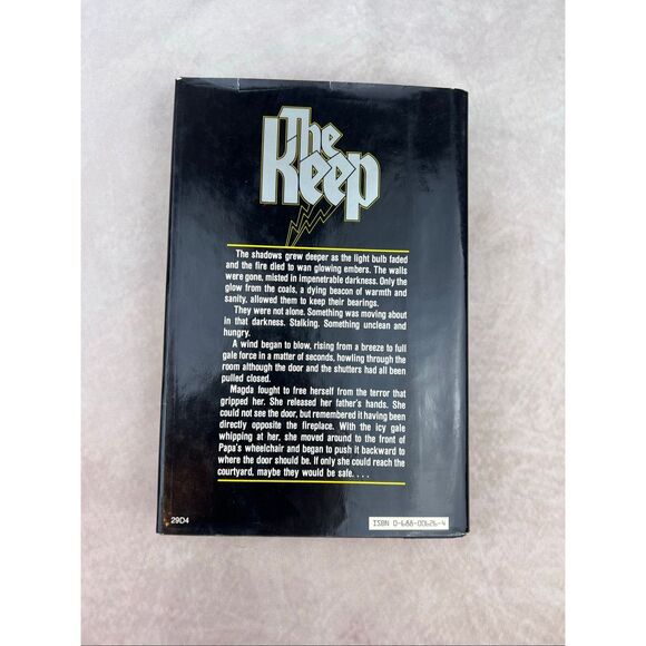 The Keep - F Paul Wilson (Hardcover) - First Edition/Print, 1st/1st, Horror - Picture 6 of 7